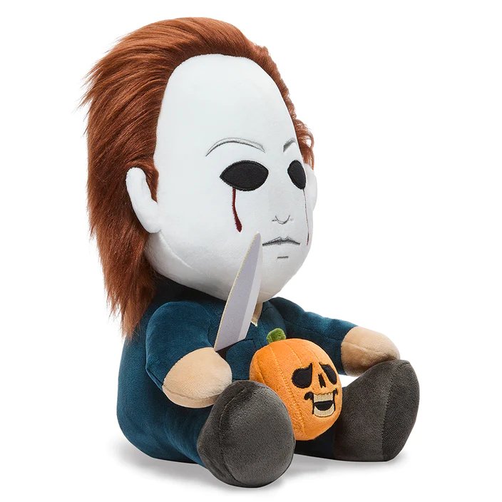 Kidrobot Halloween 16" HugMe Michael Myers Vibrating Plush Toy - Side View