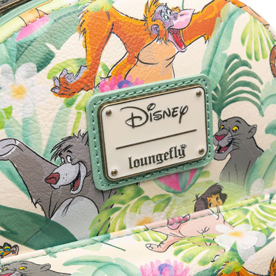 707 Street Exclusive - Loungefly Disney Jungle Book Friends Mini Backpack - Plaque