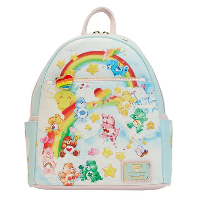 671803447653 - Loungefly Care Bears Cloud Party Mini Backpack - Front
