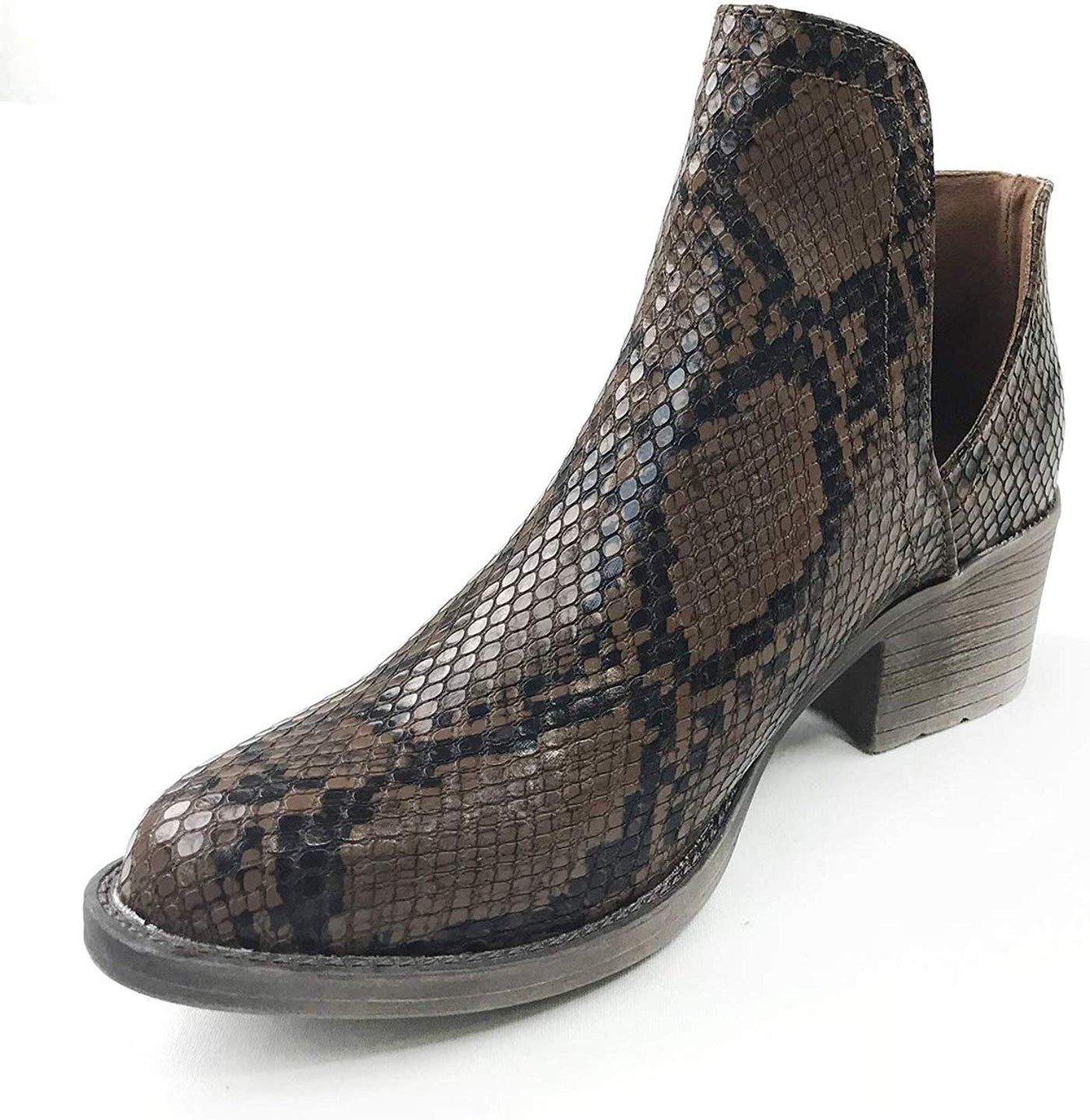 Chronicle Snake Open Side Bootie