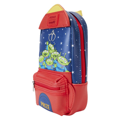Loungefly Pixar Toy Story Aliens Claw Machine Pencil Case - Side View