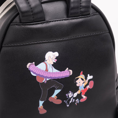 707 Street Exclusive - Loungefly Disney Pinocchio Figaro Cosplay Mini Backpack - Back Hit