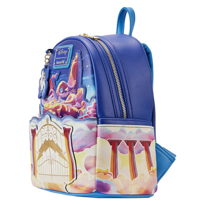 Loungefly Disney Hercules Mount Olympus Gates Mini Backpack - Side View