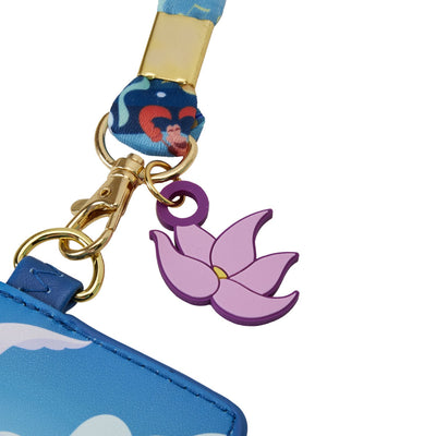Loungefly Disney The Little Mermaid 35th Anniversary Life is the Bubbles Lanyard with Cardholder - Charm