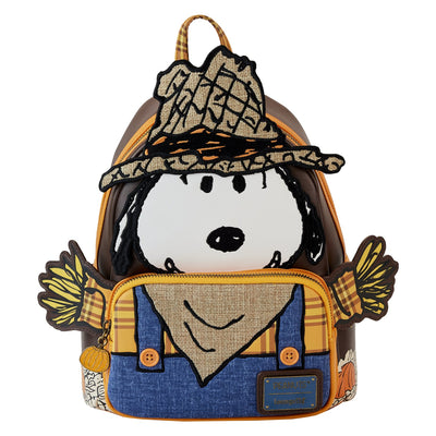 Loungefly Peanuts Snoopy Scarecrow Cosplay Mini Backpack - Front