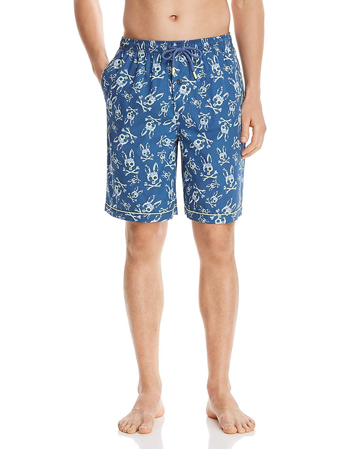 Mens Printed Woven Jam Lounge Shorts