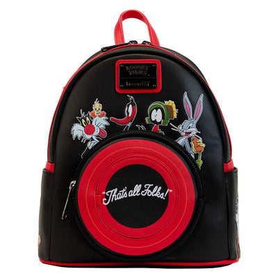 Loungefly Looney Tunes That's All Folks Mini Backpack - Front