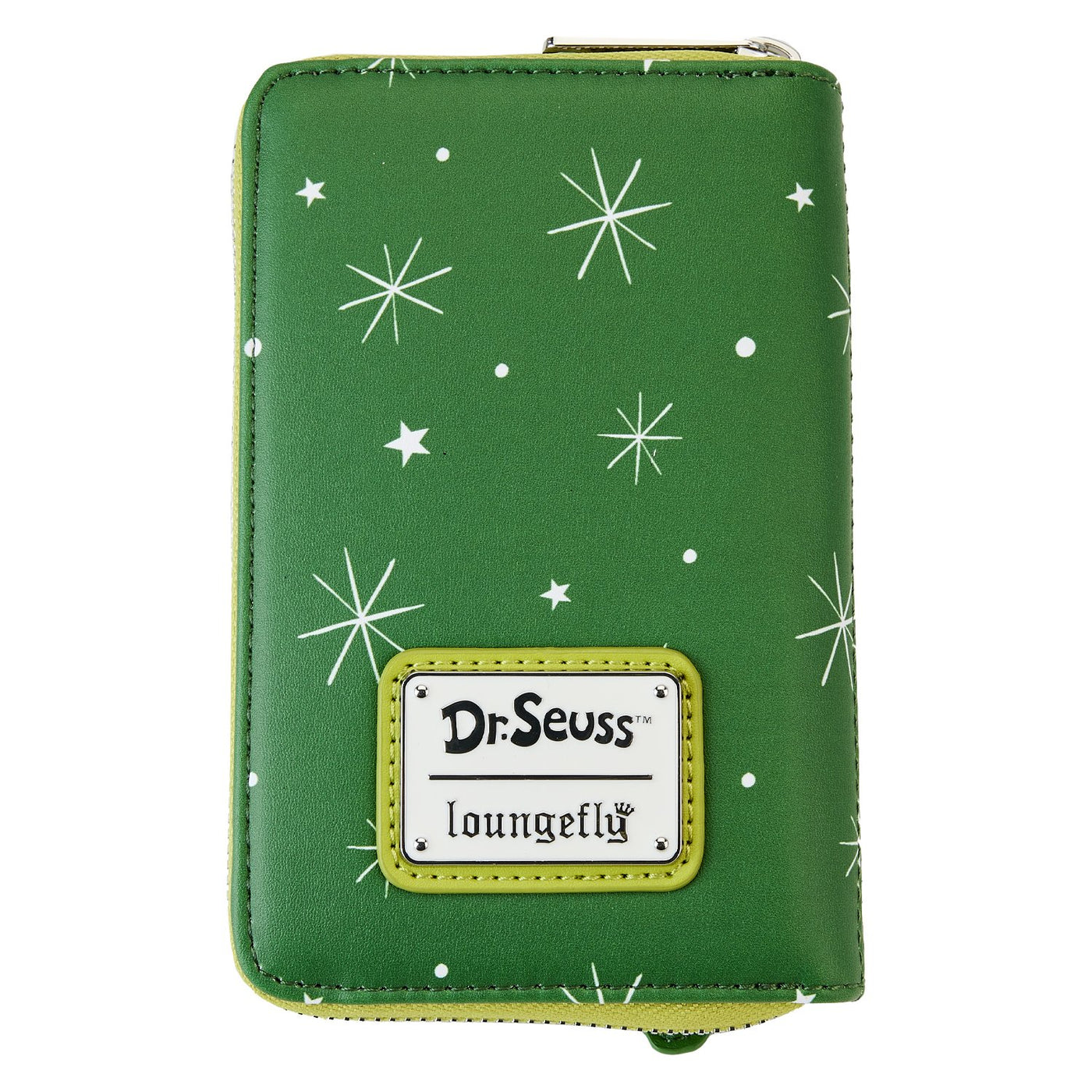 Loungefly Dr Seuss Santa Grinch and Max Zip-Around Wallet - Back