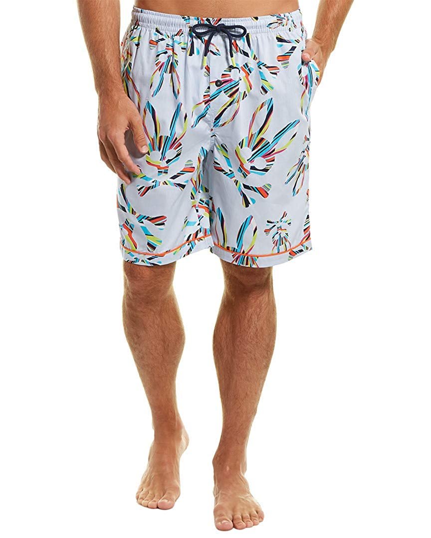 Mens Printed Woven Jam Lounge Shorts