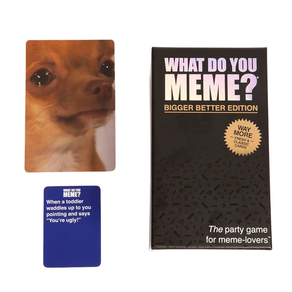 810816031262 - What Do You Meme?® Bigger Better Edition Adult Card Game - Game Scenario A