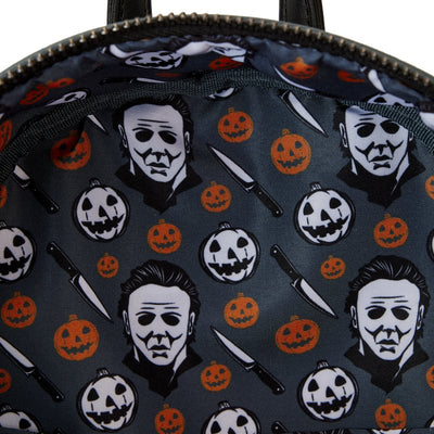 Loungefly Halloween Michael Myers Cosplay Mini Backpack - Interior Lining