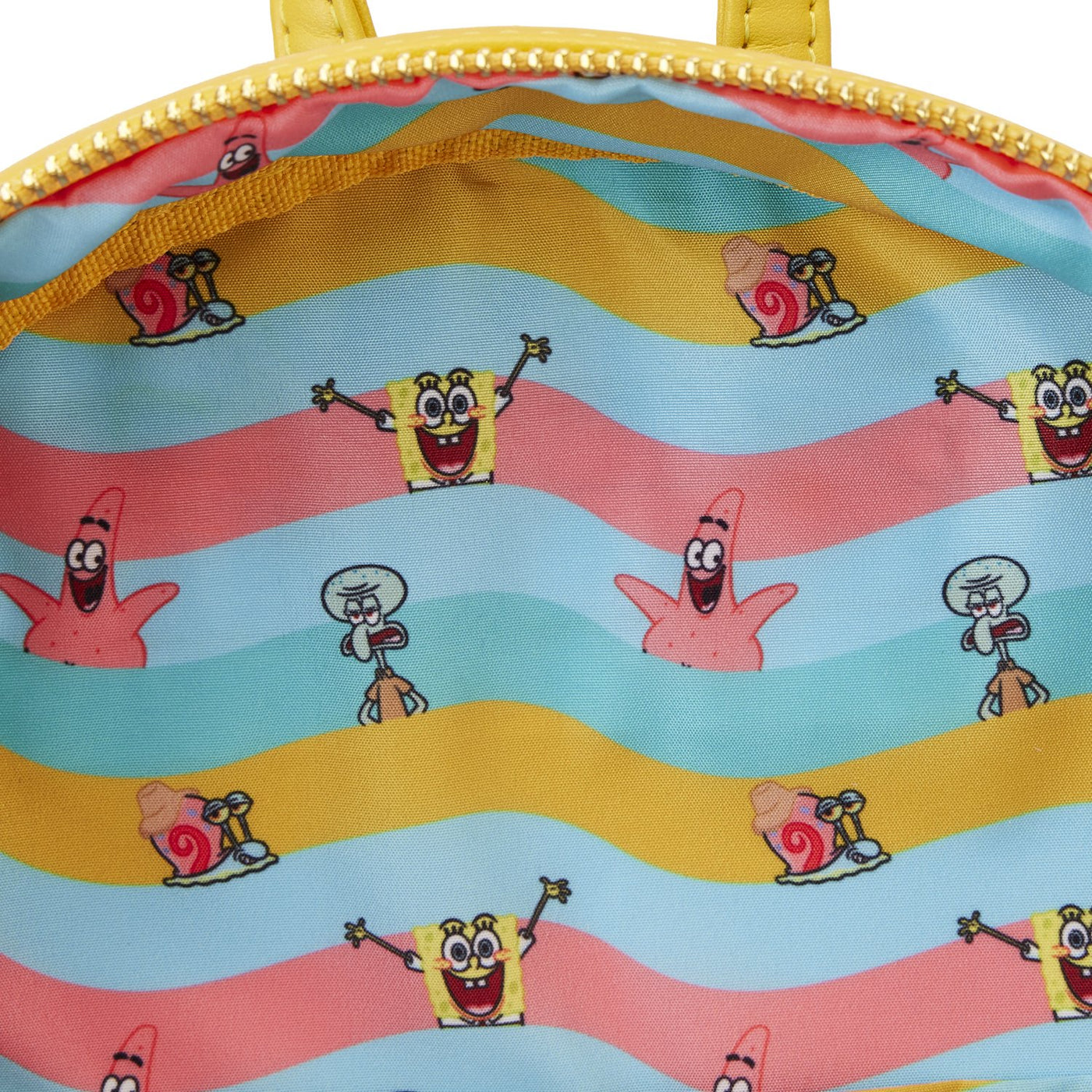 Loungefly Nickelodeon Spongebob Squarepants Pineapple House Mini Backpack - Interior Lining