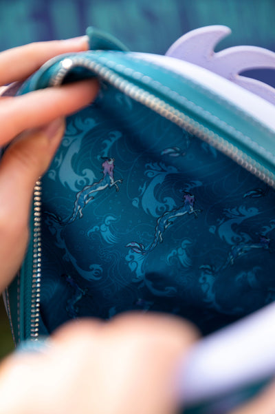 Loungefly Disney Raya and the Last Dragon Sisu Mini Backpack IRL Interior