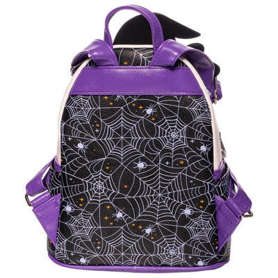 Loungefly Disney Daisy Duck Halloween Witch Mini Backpack - Entertainment Earth Ex - Loungefly mini backpack back