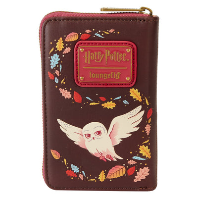 Loungefly Warner Brothers Harry Potter Hogwarts Fall Zip-Around Wallet - Back