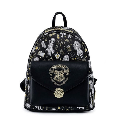 Harry Potter Magical Elements Allover Print Mini Backpack