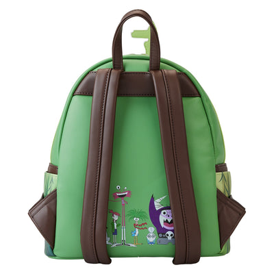 Loungefly Cartoon Network Foster's Home For Imaginary Friends House Mini Backpack - Back