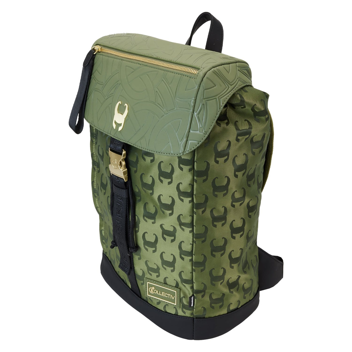 Loungefly Collectiv Marvel Loki The Travelr Full Size Backpack - Top View