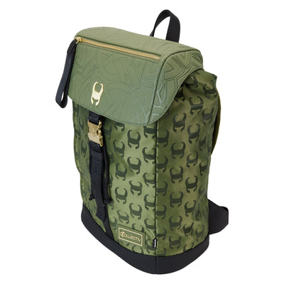 Loungefly Collectiv Marvel Loki The Travelr Full Size Backpack - Top View