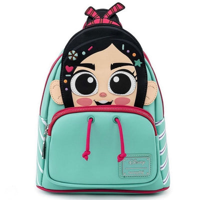 Loungefly Disney Wreck-it Ralph Vanellope Cosplay Mini Backpack