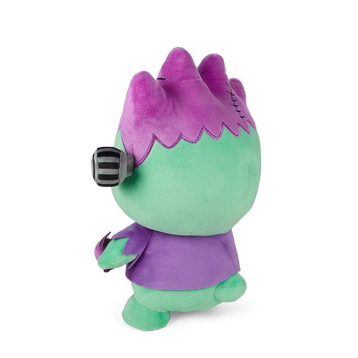 Kidrobot Sanrio 13" Badtz-Maru Frankenstein Plush Toy - Back Side View