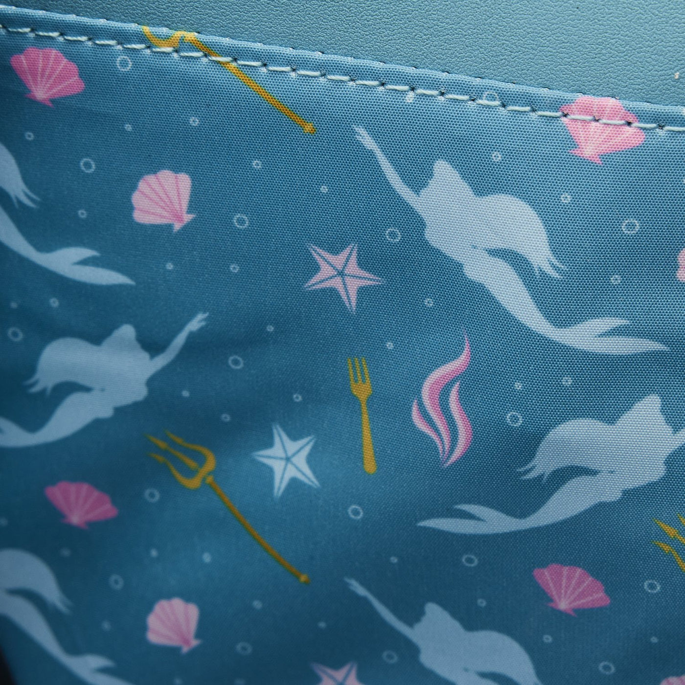 Loungefly Disney Little Mermaid Triton's Gift Crossbody - Interior