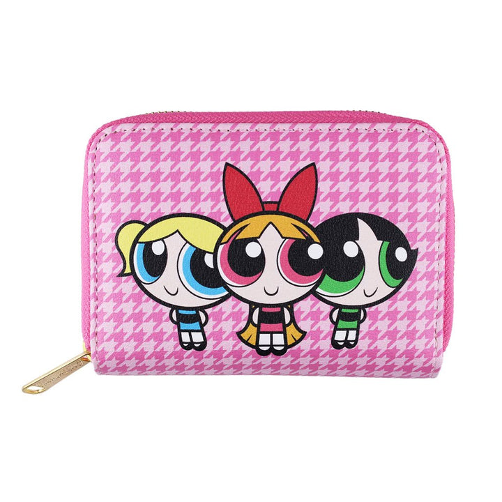 Cakeworthy Powerpuff Girls Houndstooth Wallet - Front