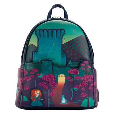 Loungefly Disney Brave Princess Castle Series Mini Backpack - Front