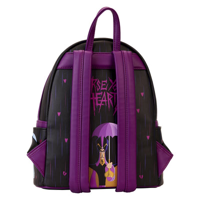 Loungefly Disney Villains Curse Your Hearts Mini Backpack - Back