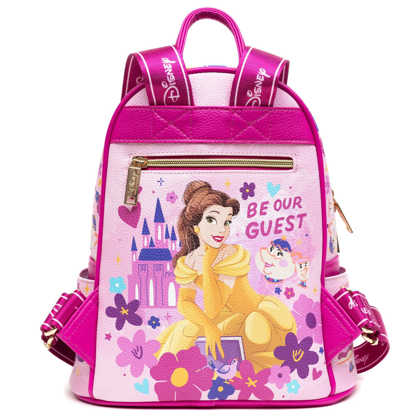 WondaPop Disney Beauty and the Beast Belle Books Mini Backpack - Back