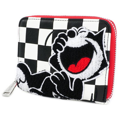 LOUNGEFLY X FELIX THE CAT 100TH ANNIVERSARY ZIP AROUND WALLET - SIDE