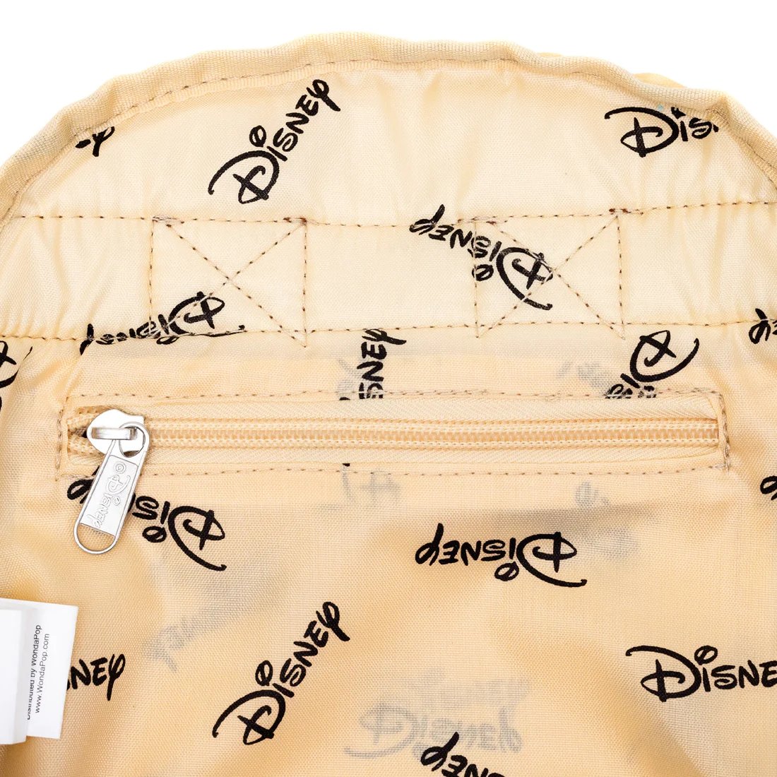 WondaPop Disney Winnie the Pooh Piglet Nylon Mini Backpack - Interior Lining
