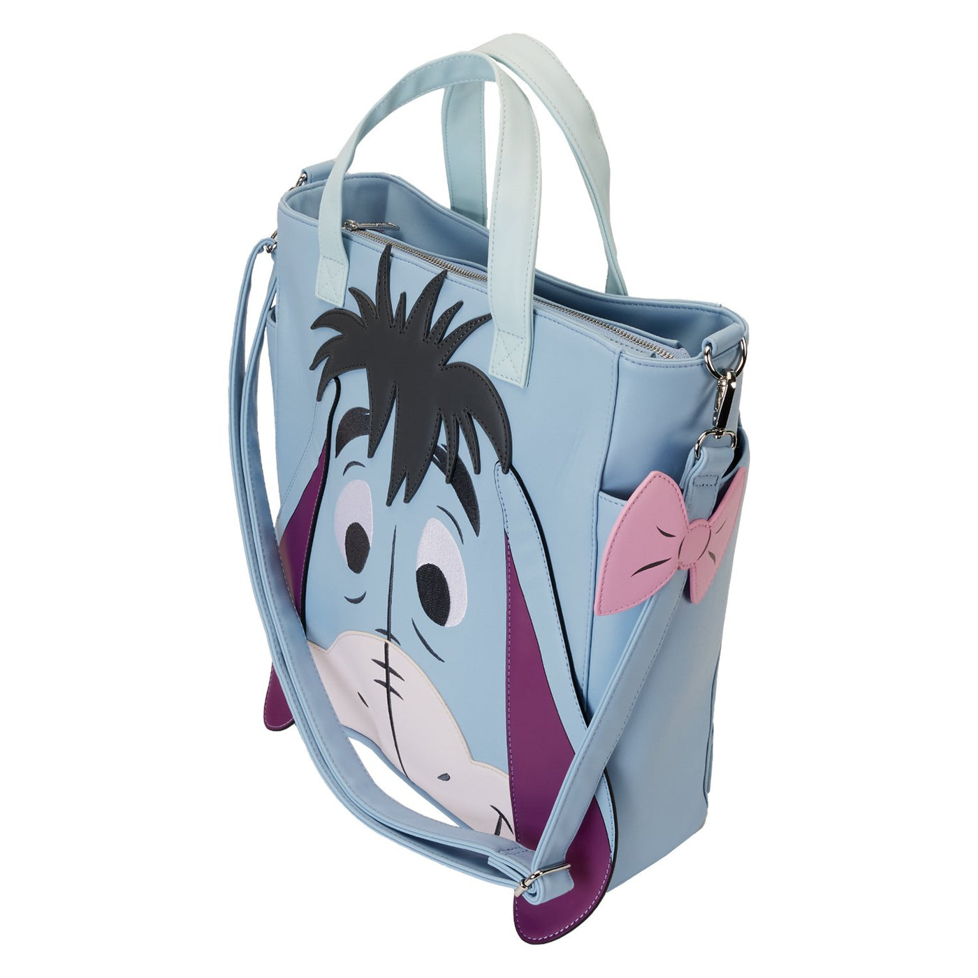 Loungefly Disney Winnie the Pooh Eeyore Convertible Tote Bag - Top