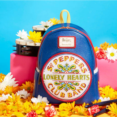 Loungefly The Beatles Sgt Peppers Mini Backpack - IRL Front