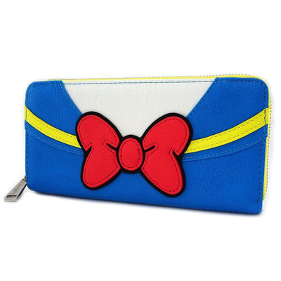 Loungefly x Disney Donald Duck Zip-Around Wallet - SIDE