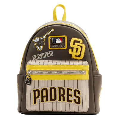 Loungefly MLB San Diego Padres Patches Mini Backpack - Front