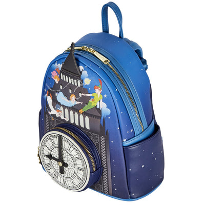 Loungefly Disney Peter Pan Glow Clock Mini Backpack - Side