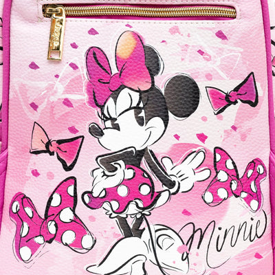 WondaPop Disney Minnie Mouse Mini Backpack - Back Close Up