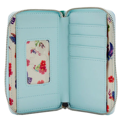 Loungefly Disney Pixar A Bugs Life Earth Day Zip-Around Wallet _interior