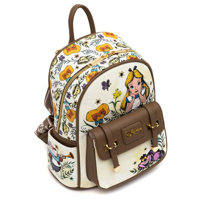 WondaPop Disney Alice in Wonderland Mini Backpack - Alternate Top View