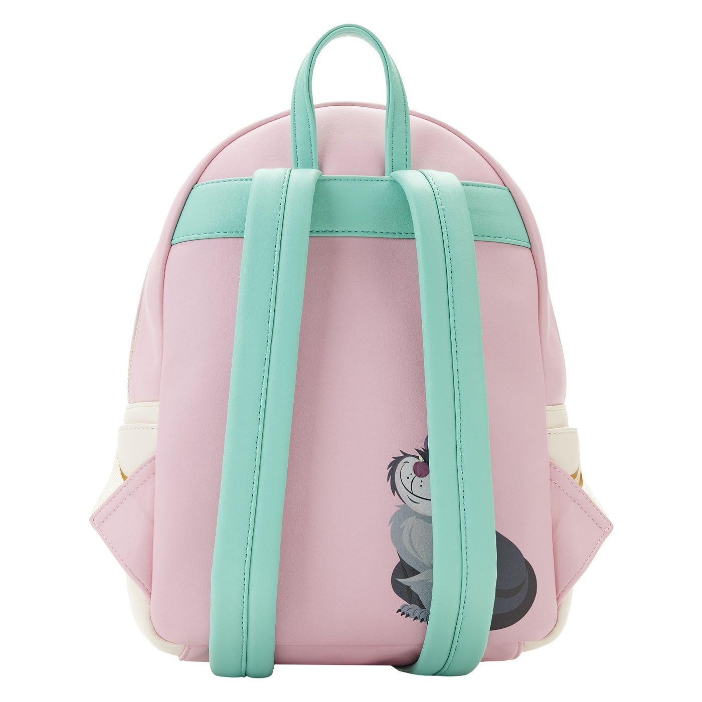 Loungefly Disney Cinderella Gus Gus And Jack Teacup Mini Backpack - Back