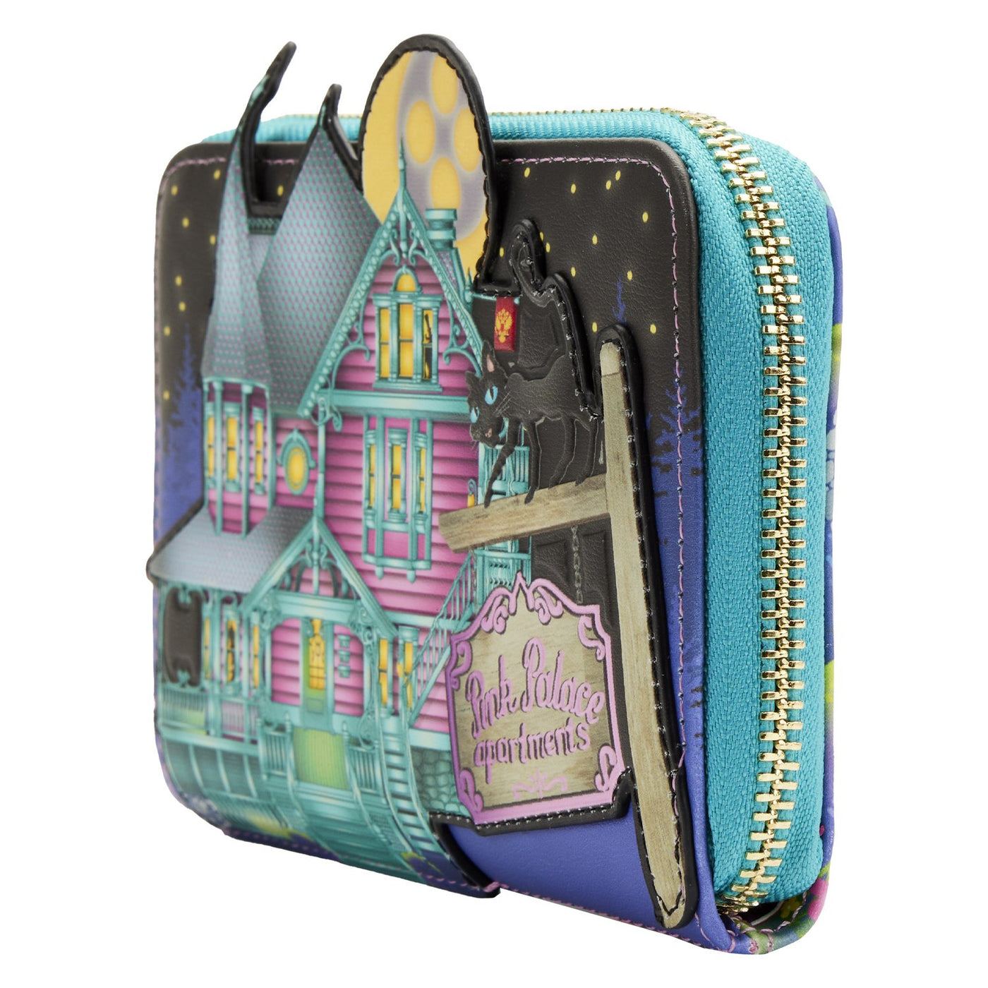 Loungefly Laika Coraline House Zip-Around Wallet - Side View
