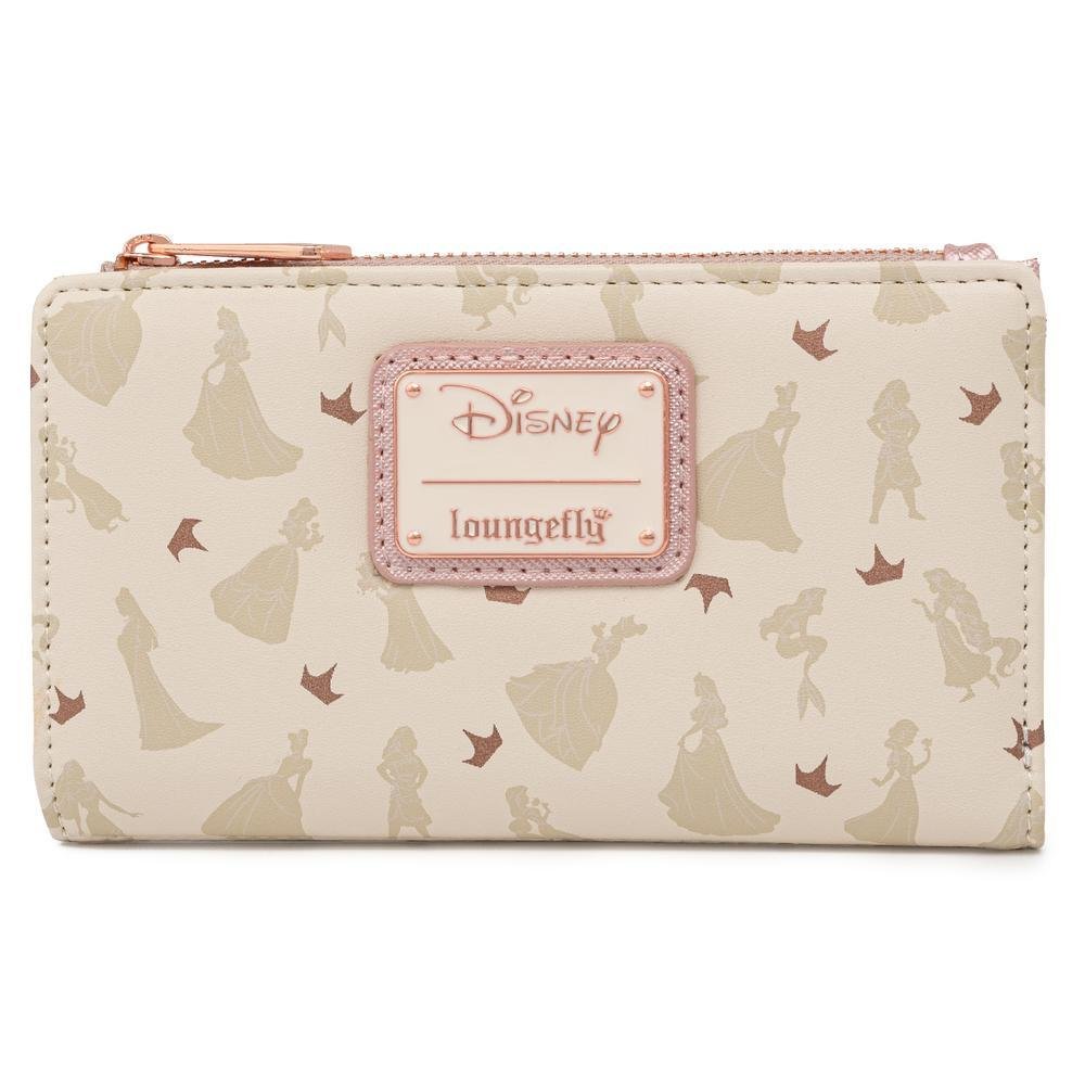 Loungefly Disney Ultimate Princess Allover Print Flap Wallet