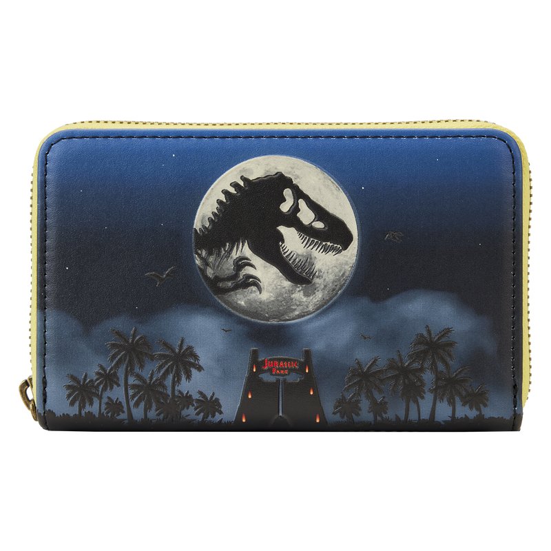 Loungefly Jurassic Park 30th Anniversary Dino Moon Zip-Around Wallet