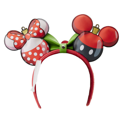 Loungefly Disney Mickey Minnie Ornament Headband - Back
