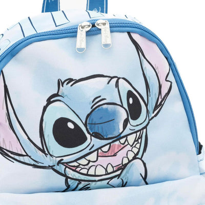 WondaPop Disney Stitch 13" Nylon Mini Backpack - Upper front