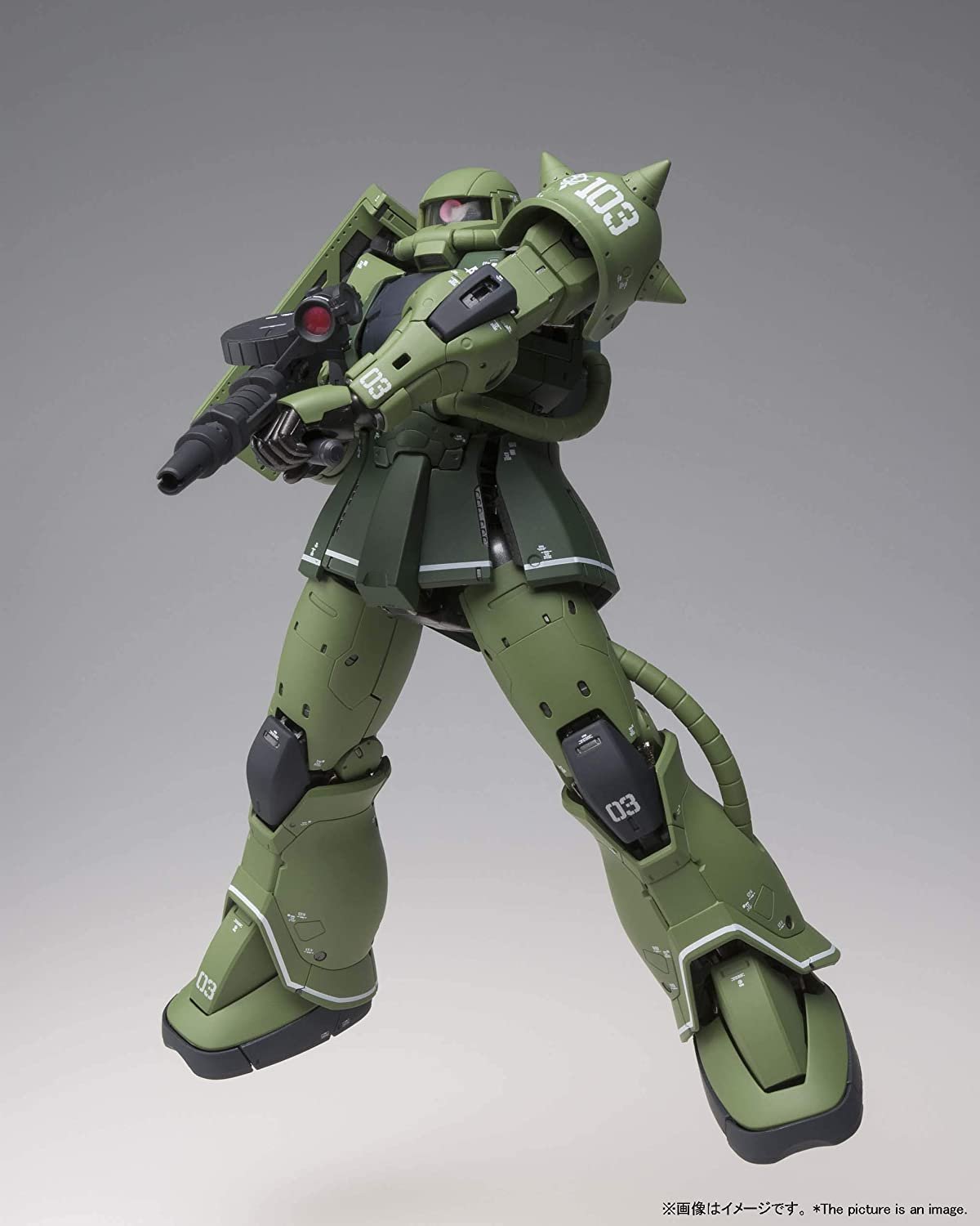 Mobile Suit Gundam: The Origin MS-06C Zaku II Type C, Bandai GundamFix Figuration Metal Composite