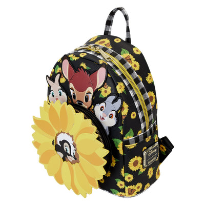 Loungefly Disney Bambi Sunflower Friends Mini Backpack - Top View