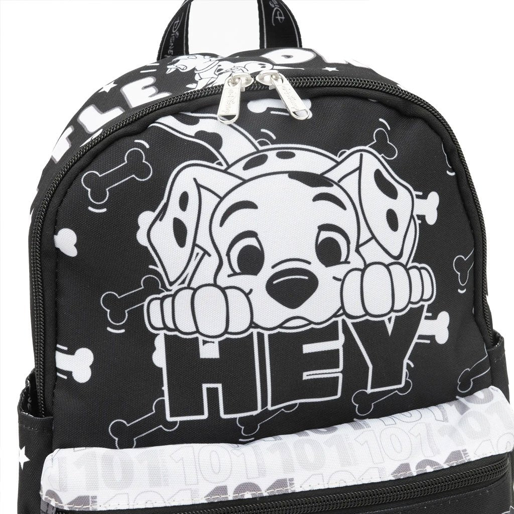 WondaPop Disney 101 Dalmatians 13" Nylon Mini Backpack - Close Up