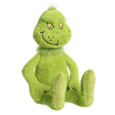 Aurora Dr. Seuss The Grinch 33" Jumbo Grinch Plush Toy - Side View